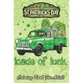 St Patricks Day Coloring Book For Adult: Loads of Luck Gnomes Funny Leprechaun An Adult Coloring Books St Patrick for Kids, Adults with Beautiful Iris