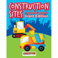 Construction Sites Coloring Books Giant Edition