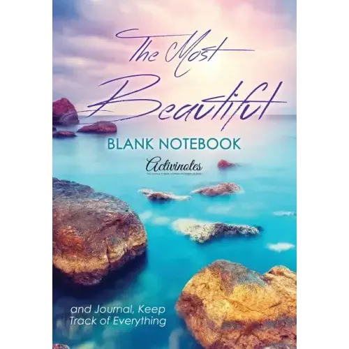 The Most Beautiful Blank Notebook and Journal, Keep Track of Everything