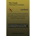 The Torah: A Mechanical Translation - Leviticus