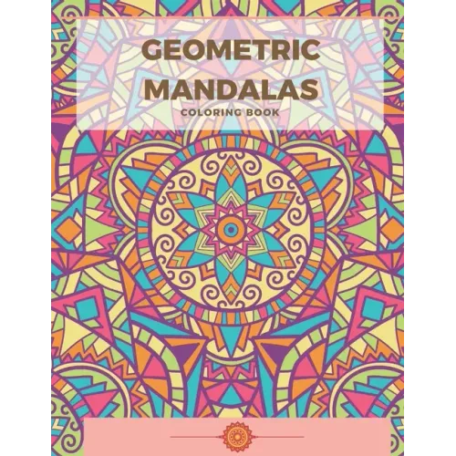 Geometric Mandala Coloring Book