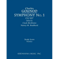 Symphony No.1, CG 527: Study score