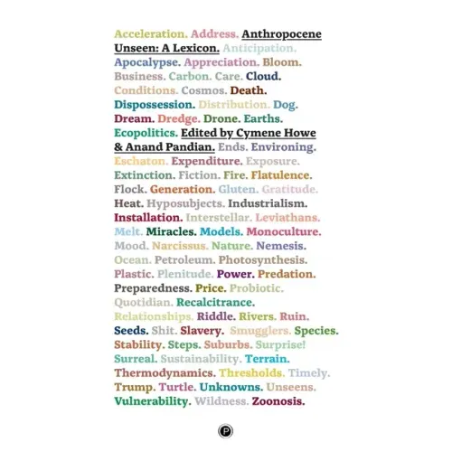 Anthropocene Unseen: A Lexicon