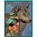 Native American Adult Coloring Book: Coloring Book for Adults Inspired By Native American Indian Cultures and Styles: Wolves, Dream Catchers, Totem Po