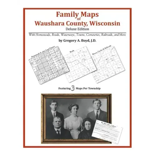 Family Maps of Waushara County, Wisconsin