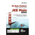 10 New Pattern Mock Tests for NTA JEE Main 2023 - 5 Online & 5 in Book (90 Question pattern) 6th Edition Physics, Chemistry, Mathematics - PCM Optiona