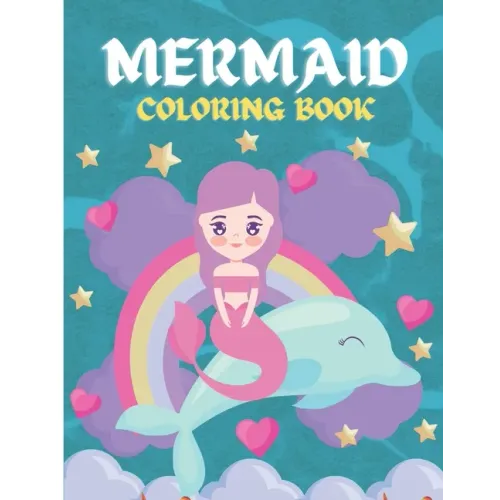 Mermaid Coloring Book: For Kids Ages 4-8, 9-12 (45)Unique Mermaid Coloring Pages