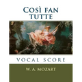 Così fan tutte: vocal score