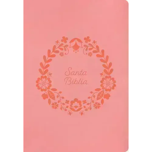 Rvr 1960 Biblia Para Regalos Y Premios, Rosa Símil Piel