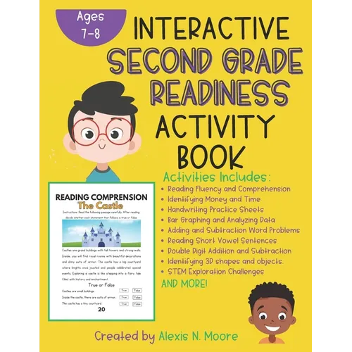 Interactive 2nd Grade Readiness Activity Book