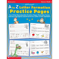A to Z Letter Formation Practice Pages: Grades Pre K-1