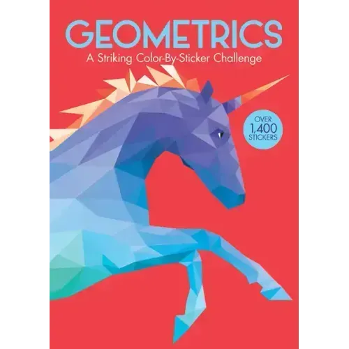 Geometrics: A Striking Color-By-Sticker Challenge