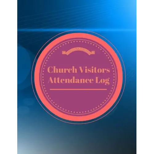 Church Visitors Attendance Log