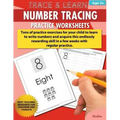 Trace & Learn Numbers Tracing Workbook Practice Worksheets: Daily Practice Guide for Pre-K Children