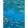 Claude Monet Daily Planner 2024: Water Lilies Painting Artistic French Impressionism Art Flower Organizer