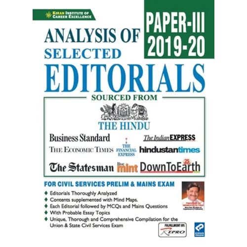 Analysis of Selected Editorials Paper-3 (2019- 2020)