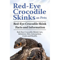 Red Eye Crocodile Skinks as pets. Red Eye Crocodile Skink Facts and Information. Red-Eye Crocodile Skink Care, Behavior, Diet, Interaction, Costs and