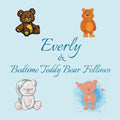 Everly & Bedtime Teddy Bear Fellows: Short Goodnight Story for Toddlers - 5 Minute Good Night Stories to Read - Personalized Baby Books with Your Chil