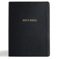KJV Study Bible, Large Print Edition, Black Leathertouch