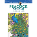 Creative Haven Peacock Designs Coloring Book