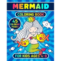 Mermaid Coloring Book For Kids Ages 4-8: Coloring Pages For Kids