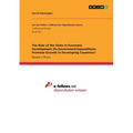 The Role of the State in Economic Development. Do Government Expenditures Promote Growth in Developing Countries?