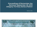 Proceedings of Remember the Removal: September 28, 2019 Allegany Territory Seneca Nation