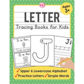 Letter Tracing Books for Kids Ages 3-5: A Beginning Letter Tracing Book for Toddlers (A-Z) With Activity Book for Kids