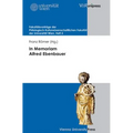 In Memoriam Alfred Ebenbauer