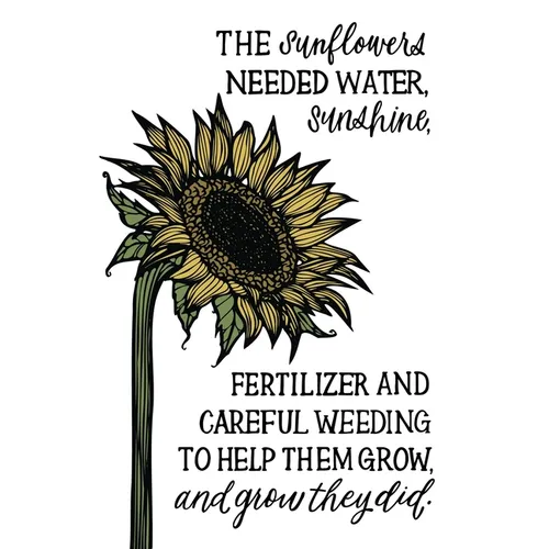 Giant Sunflowers Journal I