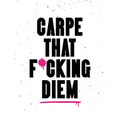 Carpe That F*cking Diem: Quotes and Mottos for Making the Most of Life