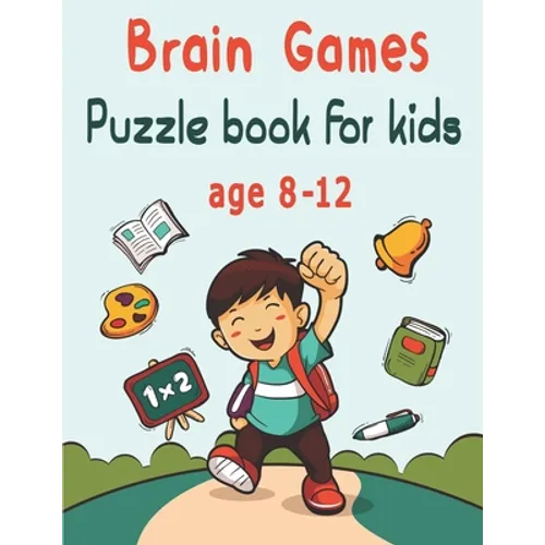 Puzzle book for kids age 8-12: Word search, Sudoku, Word Scramble, Mazes, Draw and Coloring pages