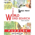 In The World Word Search Puzzles Book: Large Print Word Search Book for Adults