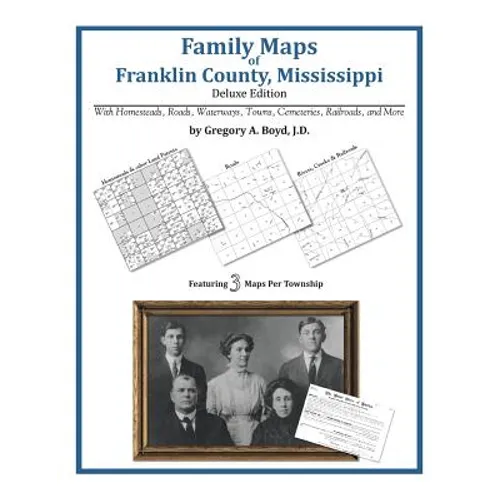 Family Maps of Franklin County, Mississippi