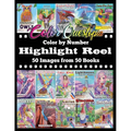 Color By Number Highlight Reel - 50 Images from 50 Books: Greatest Hits Adult Coloring Book