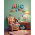 ABC Funny Things: Learning Letters with Fun Images of Familiar Things