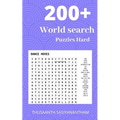 200+ Difficult World search Puzzles Hard: World search puzzle book for Kids & adults
