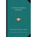 Chinese Moral Maxims