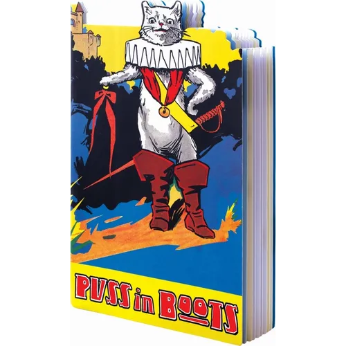 Puss in Boots Shape Book