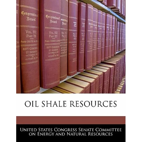 Oil Shale Resources