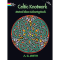 Celtic Knotwork Stained Glass Colouring Book