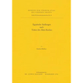 Agyptische Siedlungen Nach Texten Des Alten Reiches