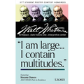I Am Large ... I Contain Multitudes