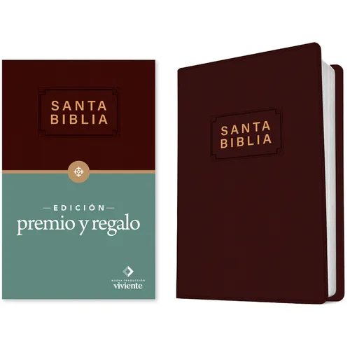 Santa Biblia Ntv, Edición Premio Y Regalo (Vinipiel, Vino Tinto, Letra Roja)