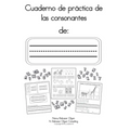 Cuaderno de práctica de las consonantes