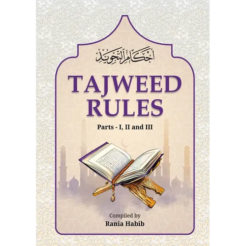 Tajweed Rules - احكام التجويد [English]: Part 1,2 & 3