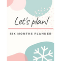 Activity Planner Notebook: Six Months Planner Monthly Weekly Activity Tracking and Recording