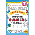 Early Start Academy, Learn Your Numbers for Toddlers: (Ages 3-4) 1-10 Number Guides, Number Tracing, Activities, and More! (Backpack Friendly 6"x9" Si