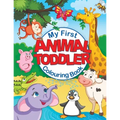 My First Animal Toddler Colouring Book: Fun Children's Colouring Book with 50 Adorable Animal Pages for Toddlers & Kids to Learn & Colour