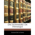 Dictionnaire De Physique